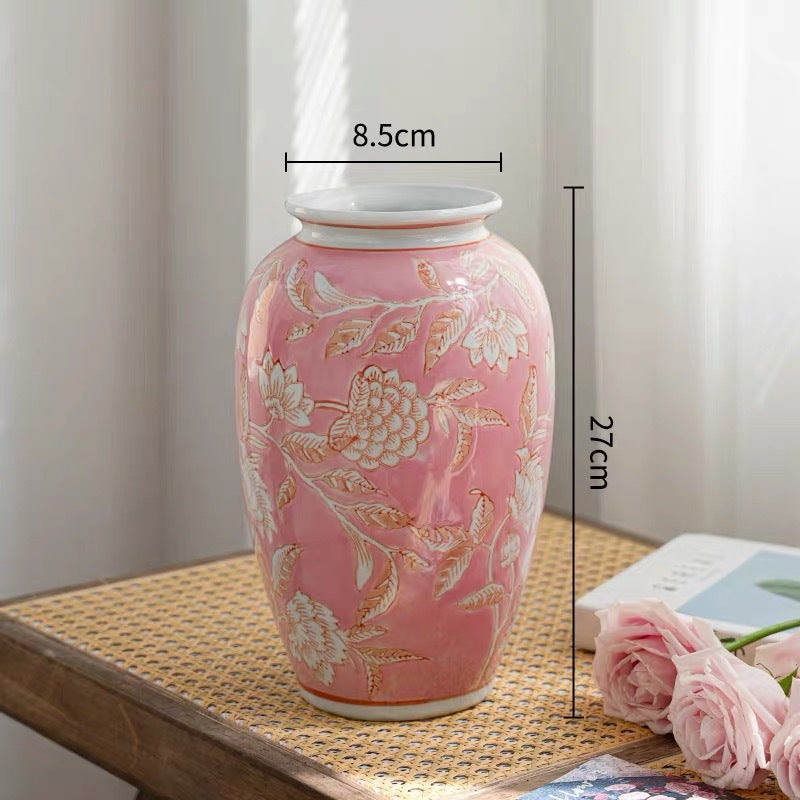 Chinese Style Ceramic Vase