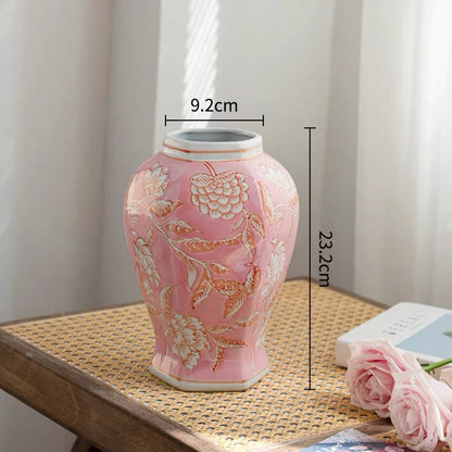 Chinese Style Ceramic Vase