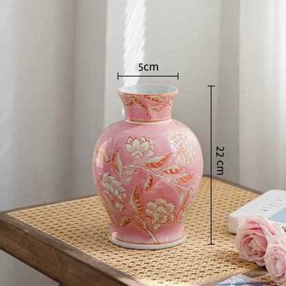 Chinese Style Ceramic Vase