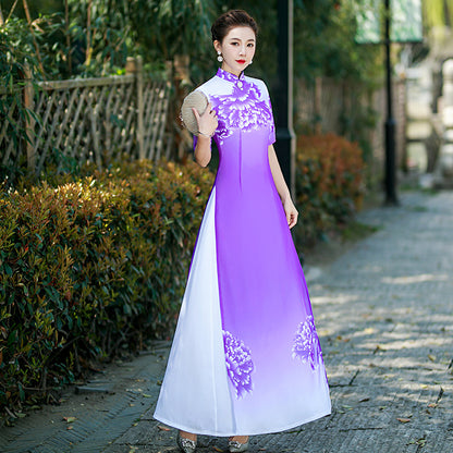 Chinese-style cheongsam