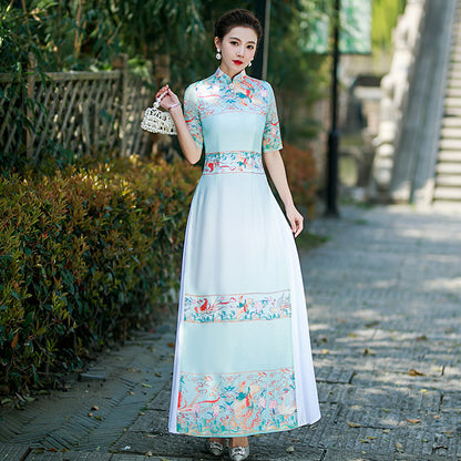 Chinese-style cheongsam