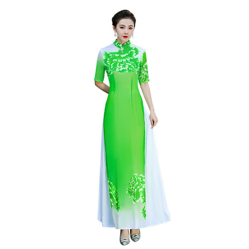 Chinese-style cheongsam