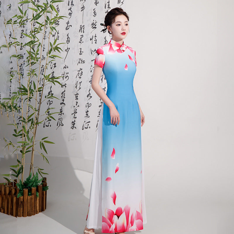 Chinese-style cheongsam