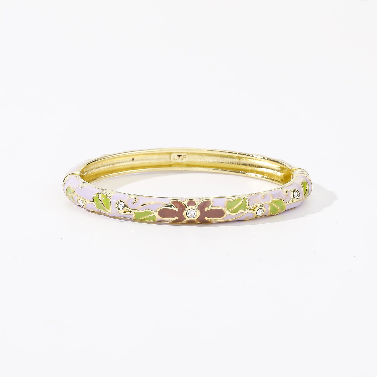 Chinese Style Enamel Oil-Drip Bracelet