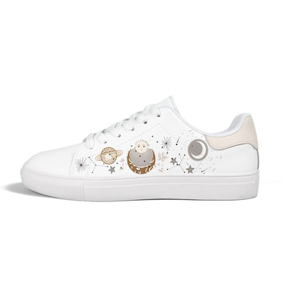 Chinese Style Floral Print Casual Sneakers