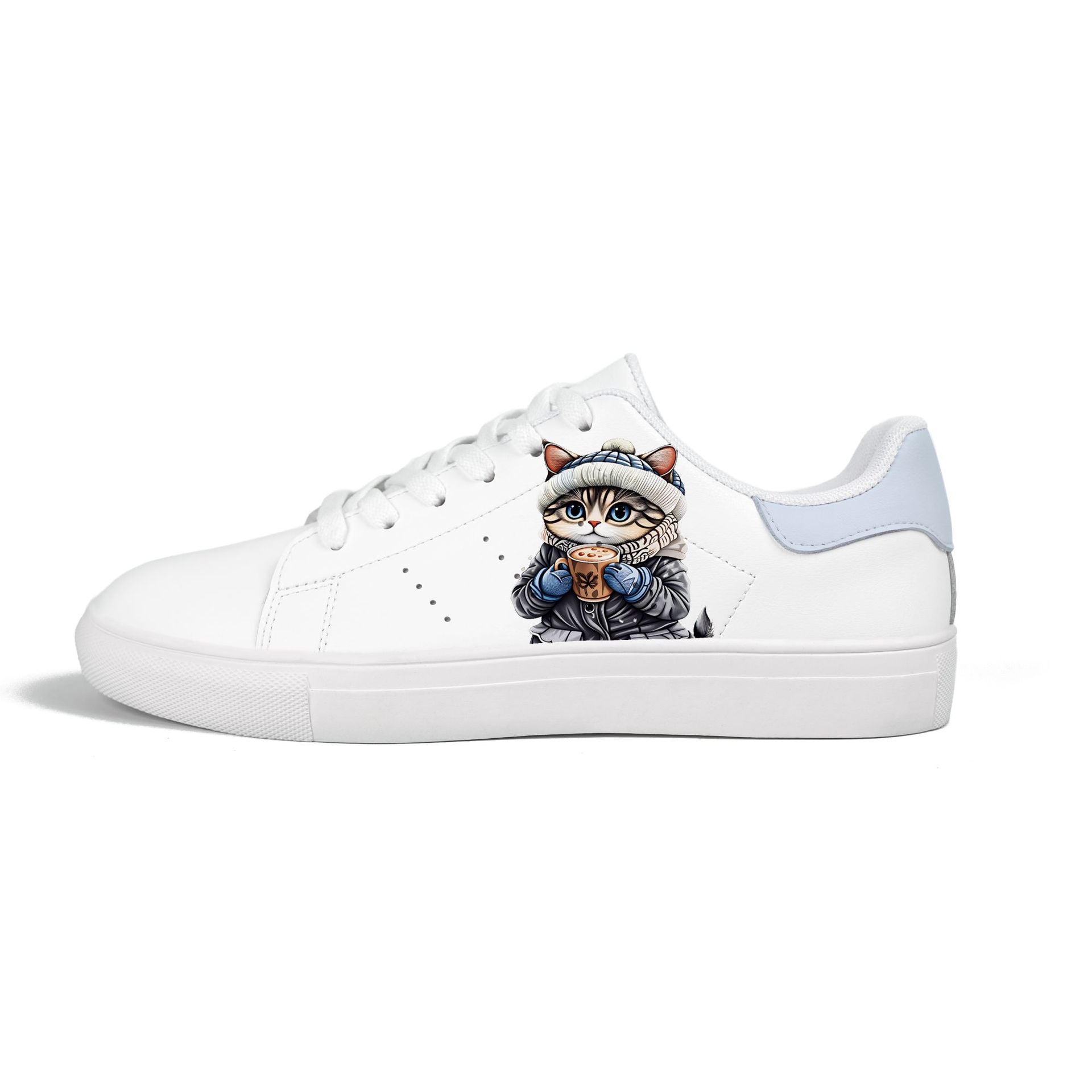 Chinese Style Floral Print Casual Sneakers