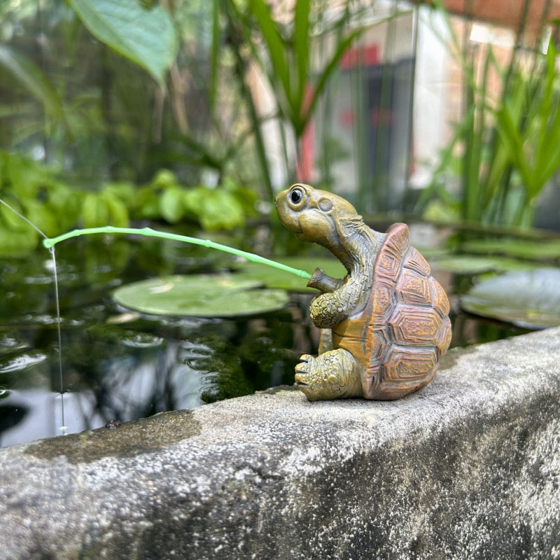 Chinese Style Flowing Water Turtle Fountain