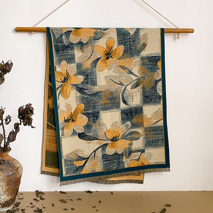 Chinese Style Jacquard Scarf Shawl
