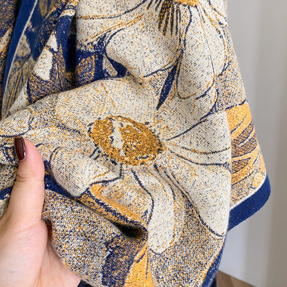 Chinese Style Jacquard Scarf Shawl