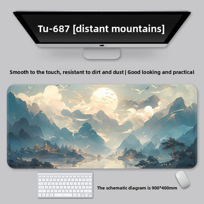Chinese Style Landscape Mouse Pad