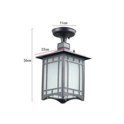 Chinese Style Outdoor Garden Pendant Light
