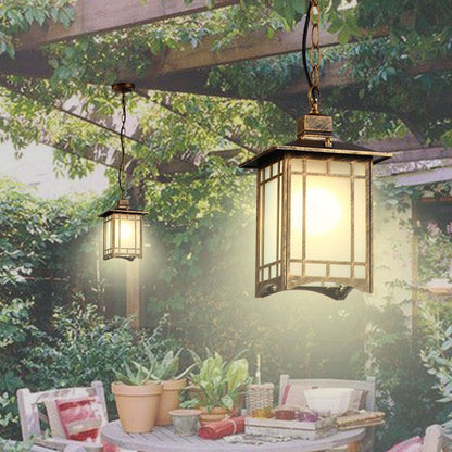 Chinese Style Outdoor Garden Pendant Light