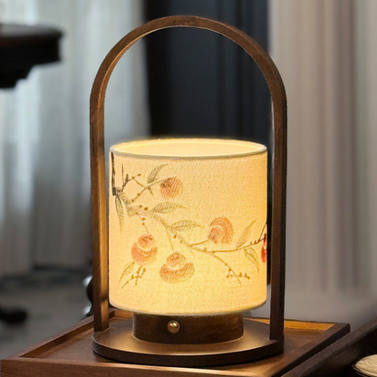 Chinese-Style Rechargeable Table Lamp