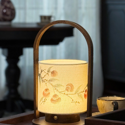 Chinese-Style Rechargeable Table Lamp