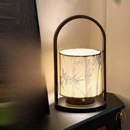 Chinese-Style Rechargeable Table Lamp