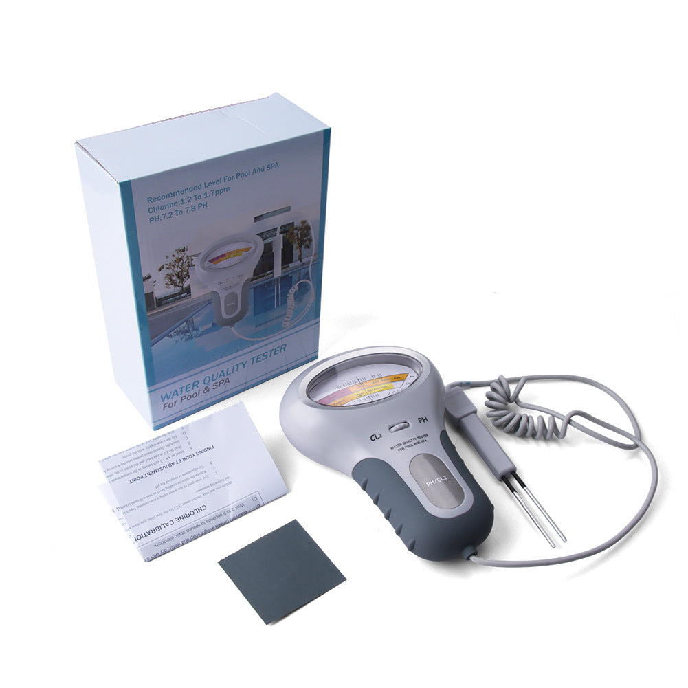 Chlorine and pH Water Quality Tester