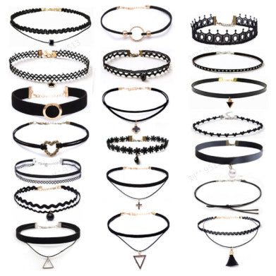Choker Necklace Set