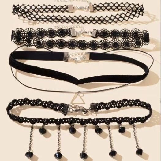 Choker Necklace Set