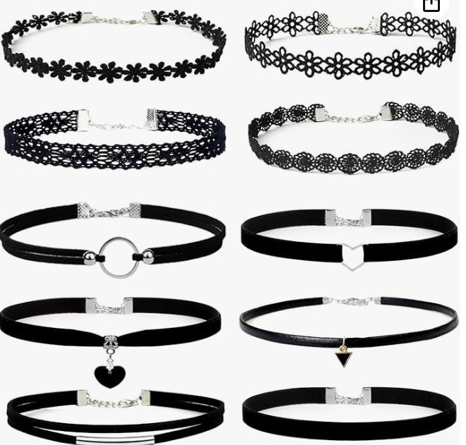 Choker Necklace Set
