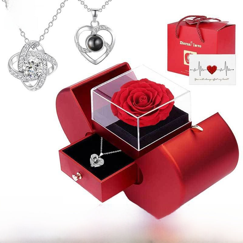 Christmas apple jewelry box
