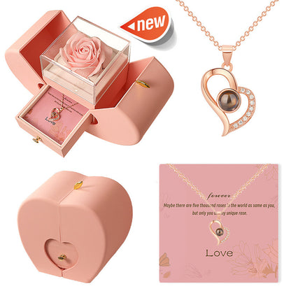 Christmas apple jewelry box