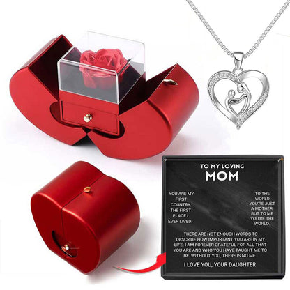 Christmas apple jewelry box