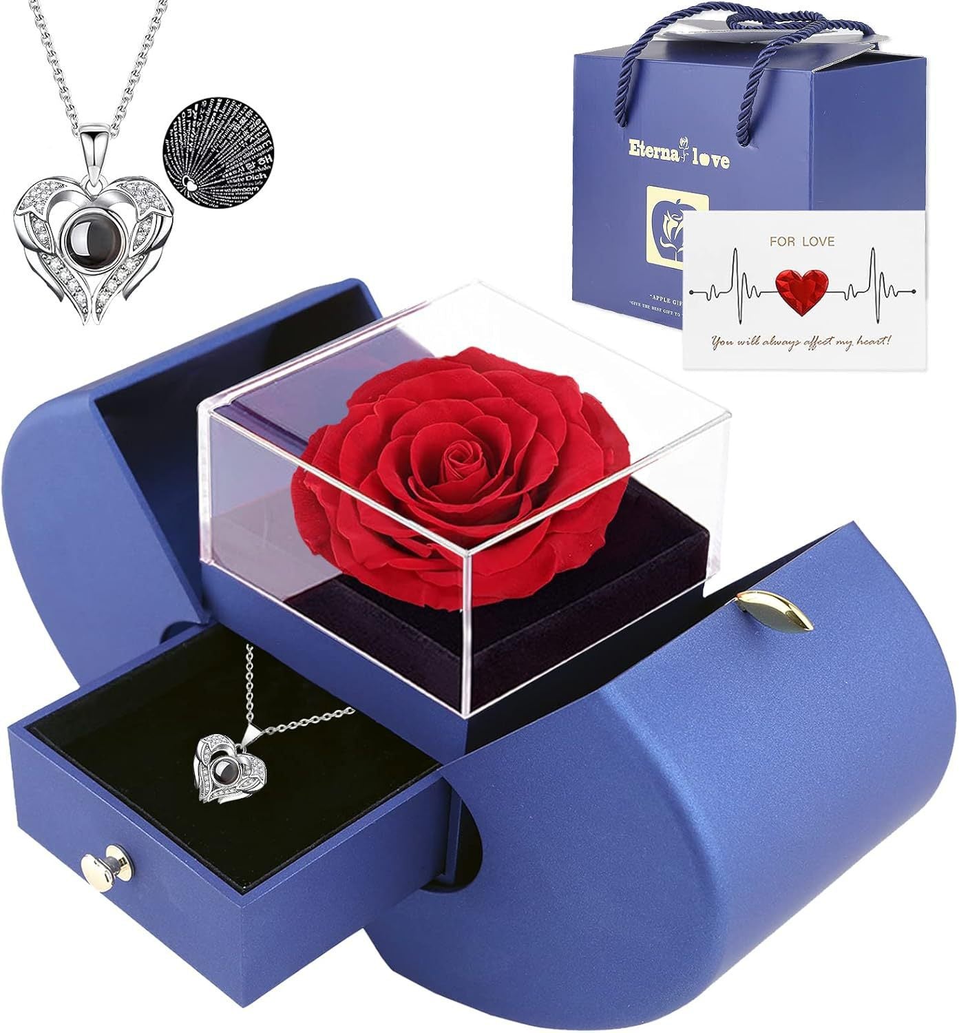 Christmas apple jewelry box