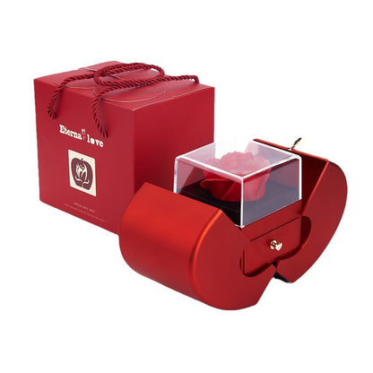 Christmas apple jewelry box