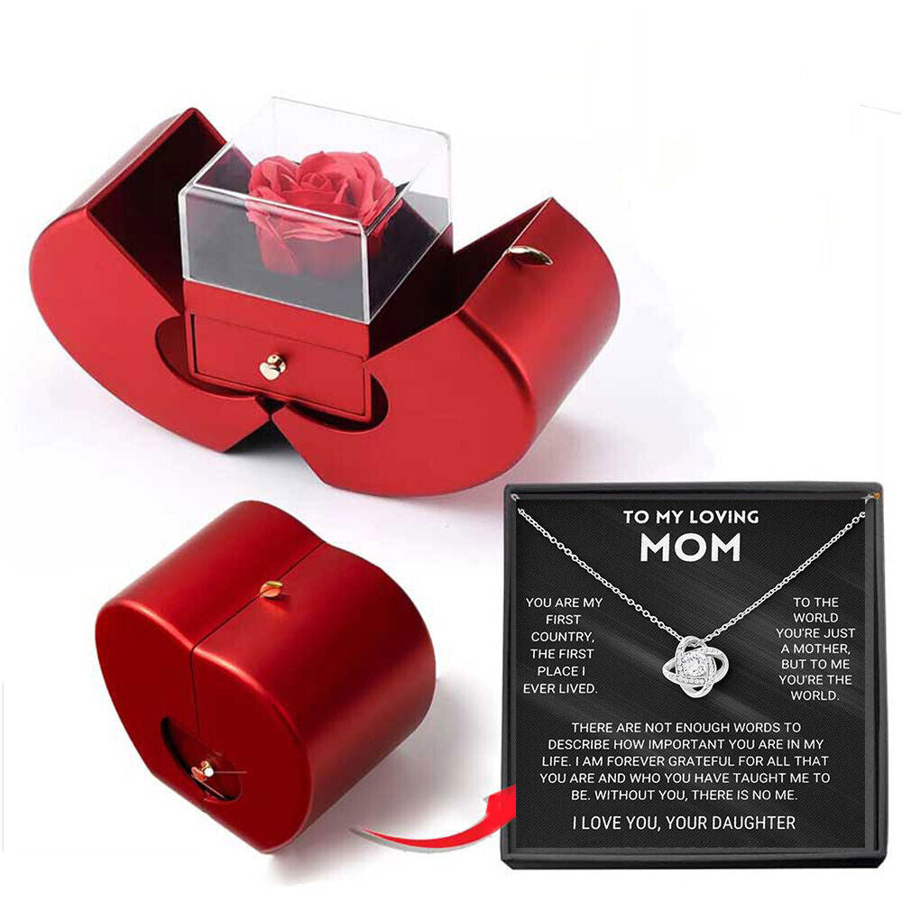 Christmas apple jewelry box