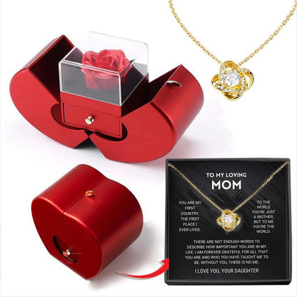 Christmas apple jewelry box