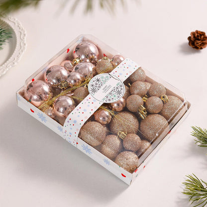 Christmas Ball Ornaments Set 42 Pieces