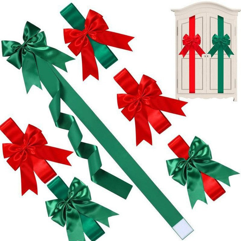 Christmas Bow Door Decoration