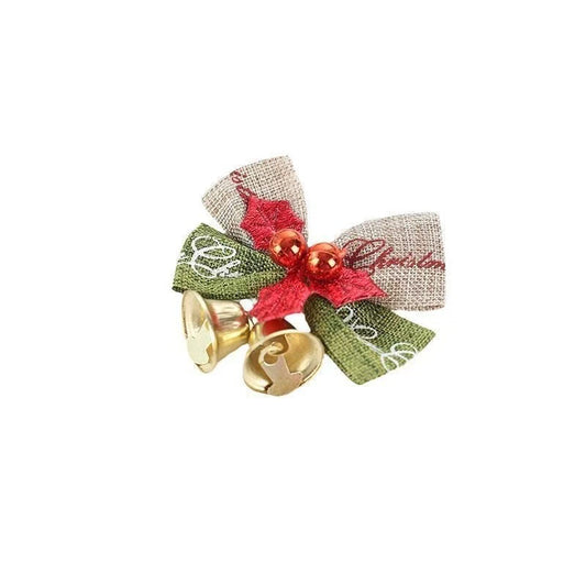 Christmas bow with bells