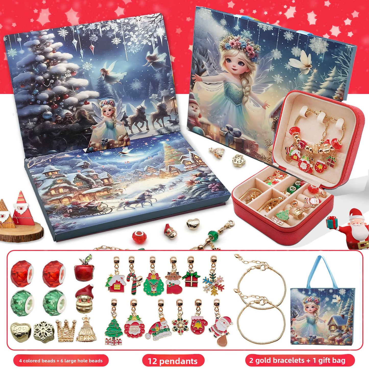 Christmas bracelet set