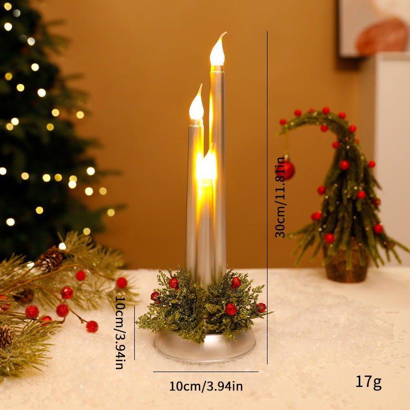 Christmas Candle Nightlight Ornament