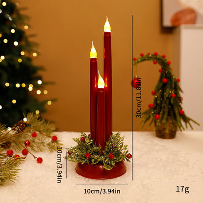 Christmas Candle Nightlight Ornament