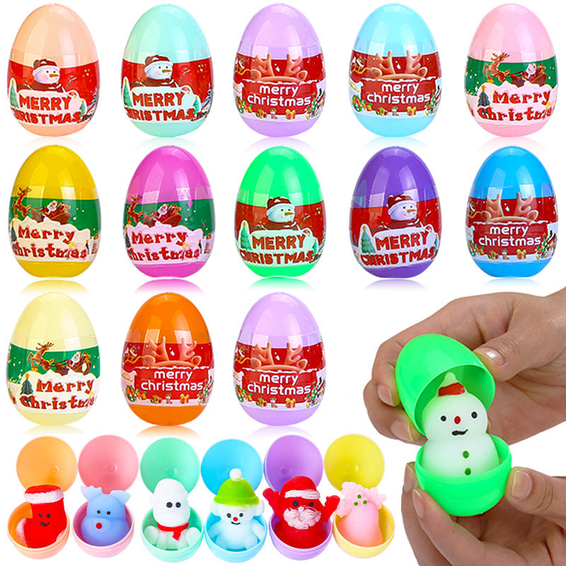 Christmas Cartoon Gashapon Toy