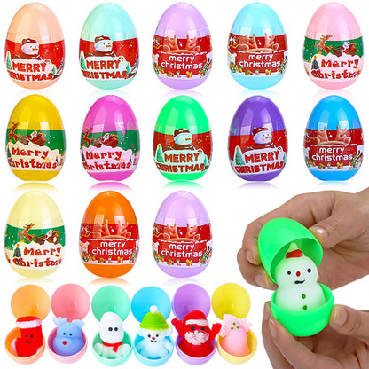Christmas Cartoon Gashapon Toy