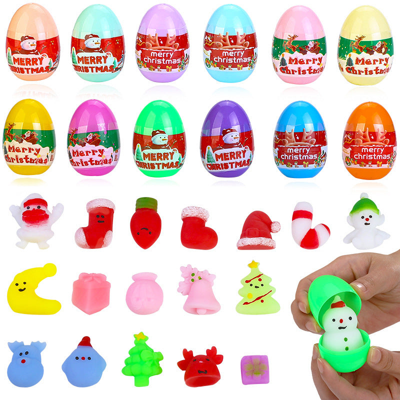 Christmas Cartoon Gashapon Toy