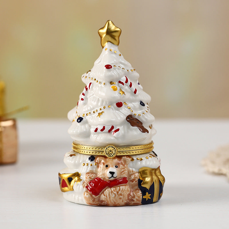 Christmas ceramic ornament