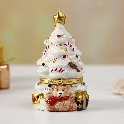 Christmas ceramic ornament