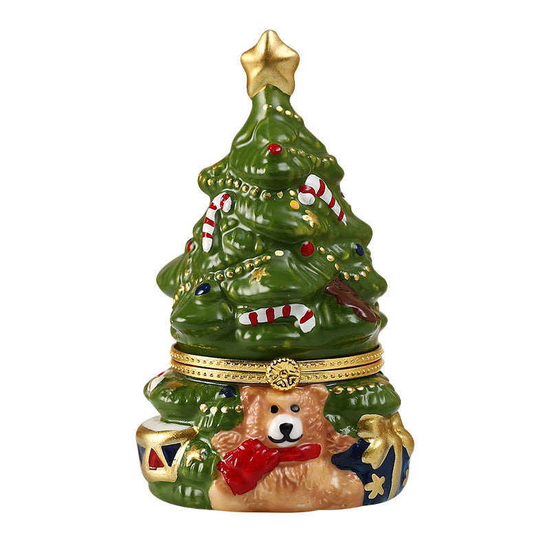 Christmas ceramic ornament