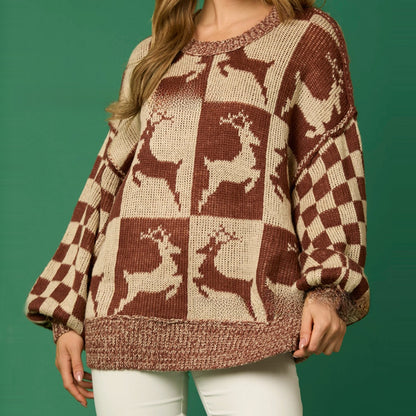 Christmas collection crewneck sweater