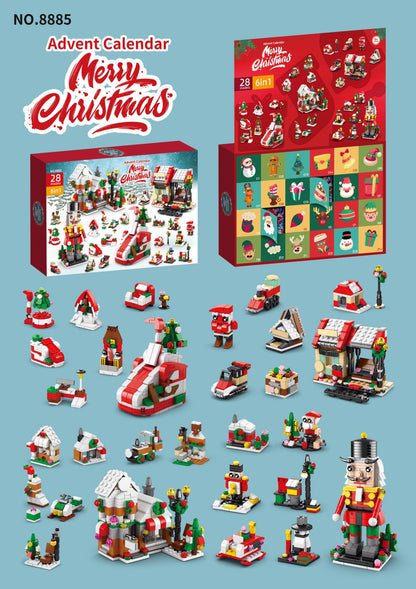 Christmas countdown calendar puzzle