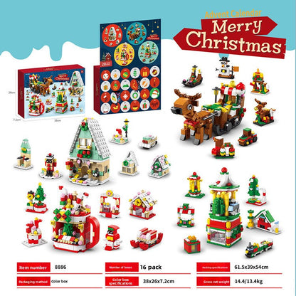 Christmas Countdown Calendar Puzzle Set
