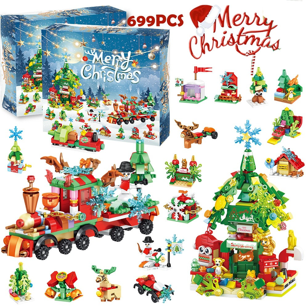 Christmas Countdown Calendar Puzzle Set