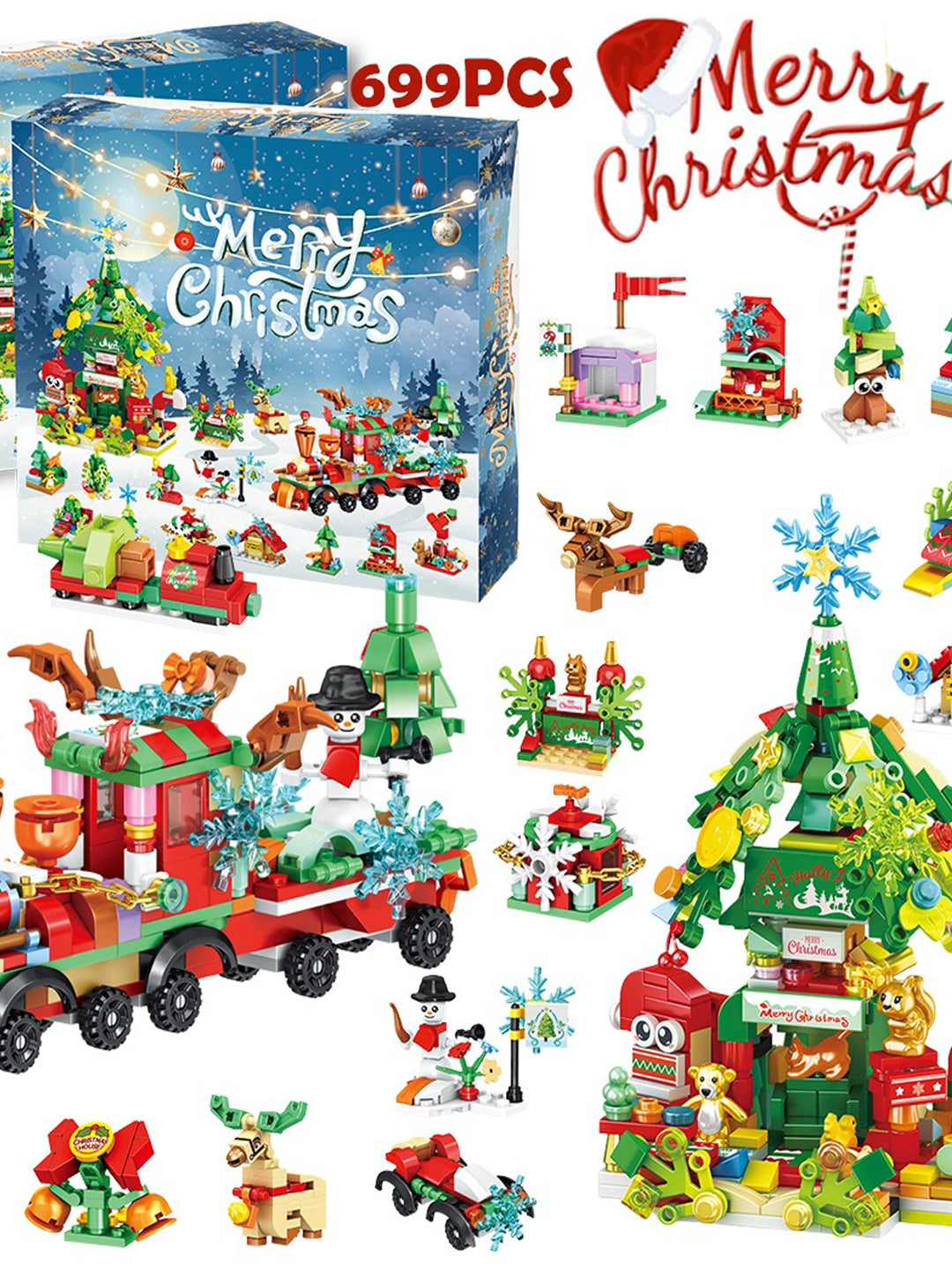 Christmas Countdown Calendar Puzzle Set
