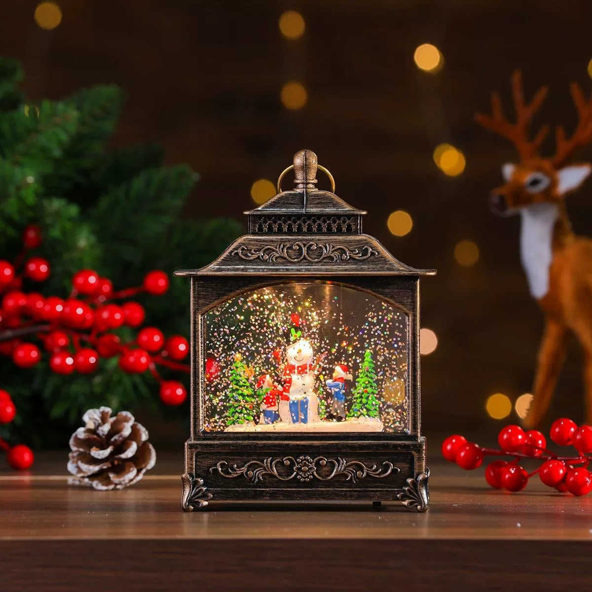 Christmas crystal ball
