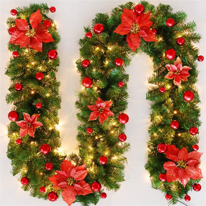 Christmas decoration rattan