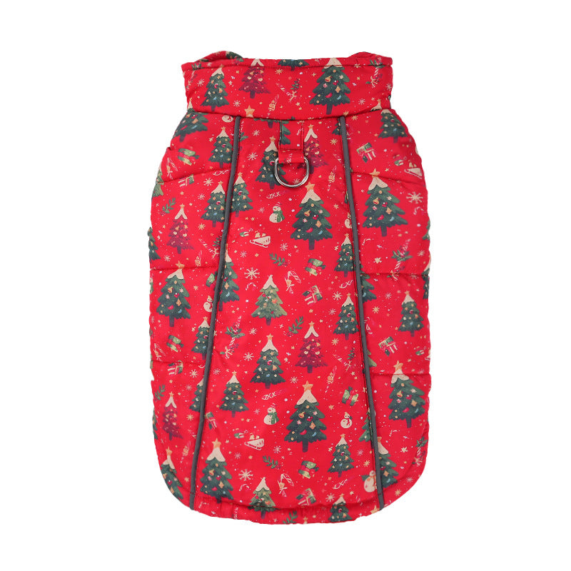 Christmas dog vest